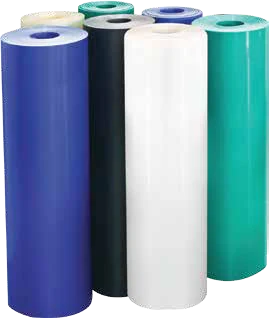 InterXroll in blue, white, black and green