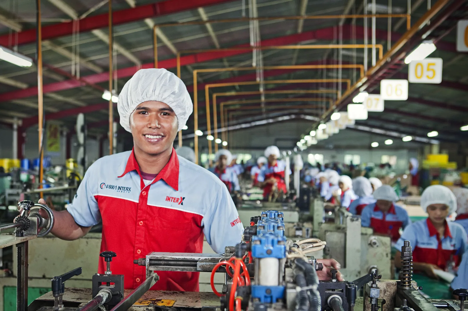 Production floor, Cikupa